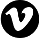 Vimeo's light symbol